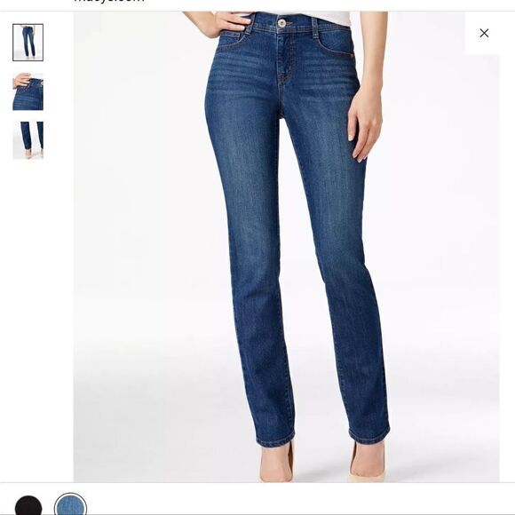 Style & Co. Denim - Style & Co slim leg denim jeans
